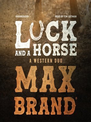 cover image of Luck and a Horse